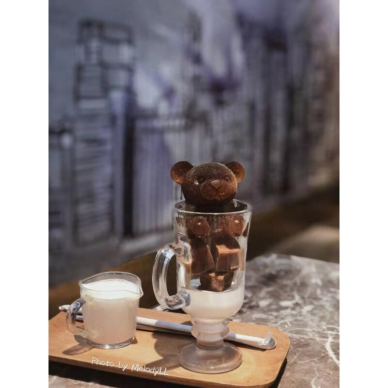 Silicone Mold Manufacturer - Custom DIY Teddy Bear 3D Animal-Shaped for Ice Cubes