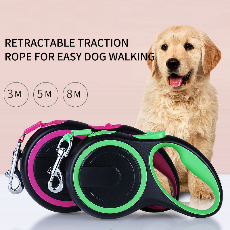 Dog Leash Set Manufacturer - OEM Heavy Duty 16ft 3M 5M Anti-shock Walking LED