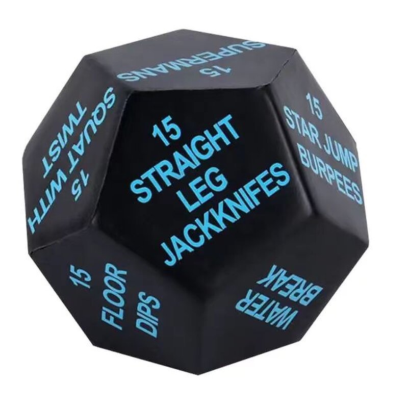 Dice Cube Manufacturer - Hot Seller Custom Printing 12 Sided PU Foam Anti Stress Ball