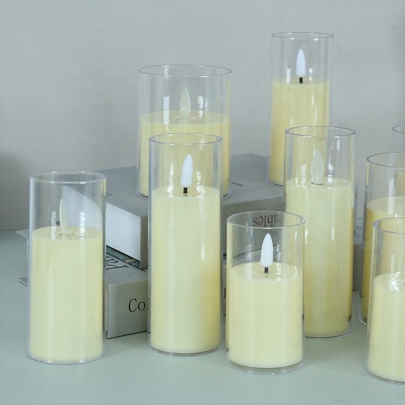 LED Candle Manufacturer - 3D Bullet Shape Flameless Real Wax Wholesale with Remote