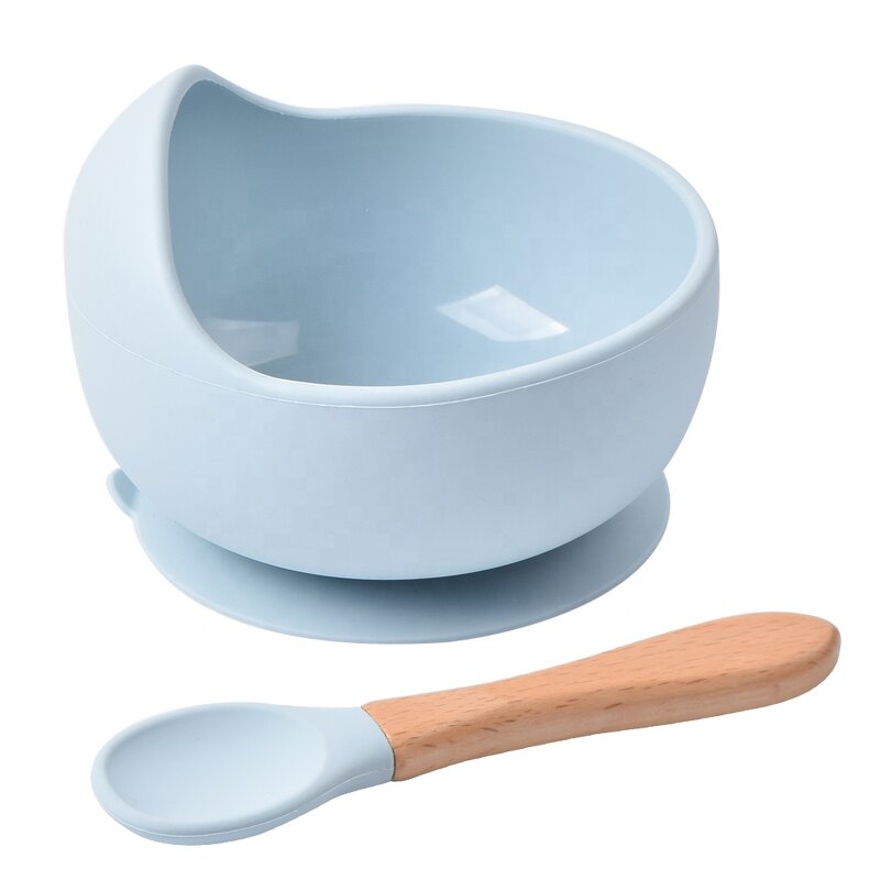 Baby Bowl Set Manufacturer - BPA Free Suction Silicone Bowl and Spoon