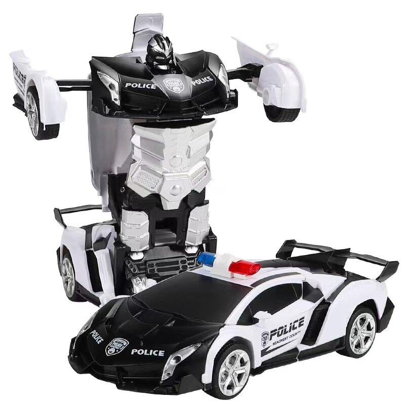 Toy Car Manufacturer - Car Transformation Two Ways Sports Vehicle Model Robots Wireless Charging