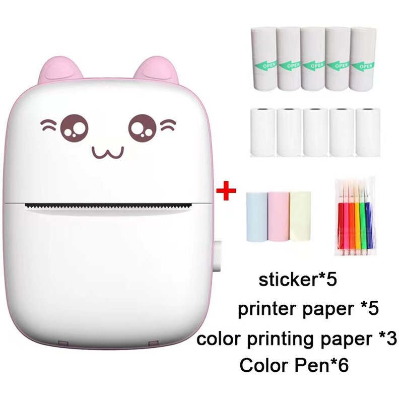 Thermal Printer Manufacturer - Mini Wireless BT Photo for Android IOS Label Memo