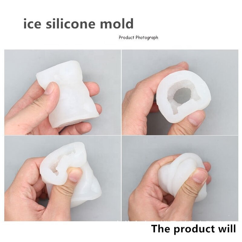 Silicone Mold Manufacturer - Custom DIY Teddy Bear 3D Animal-Shaped for Ice Cubes