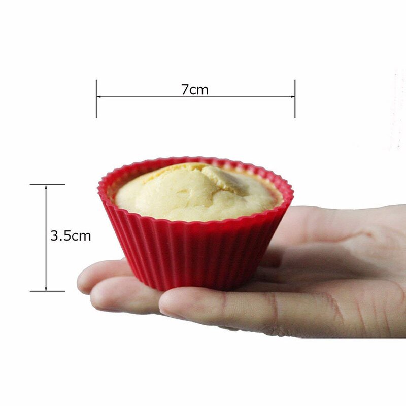Muffin Cup Manufacturer - Hot Sale Silicone Reusable Baking Cases