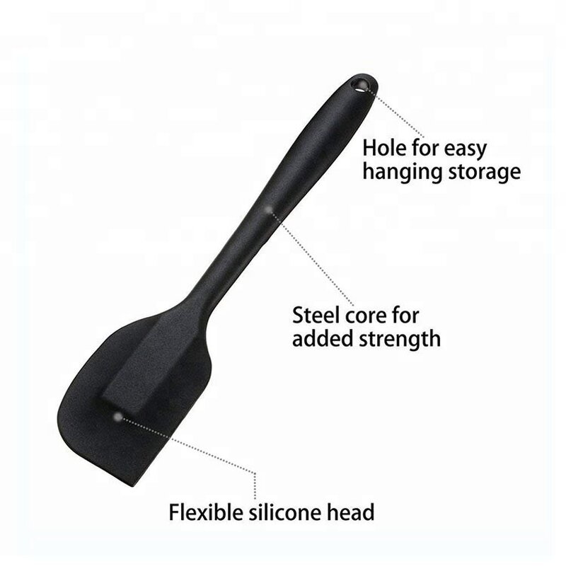Cake Spatula Manufacturer - Hot Sale Food Grade Silicone Kitchen Cookie Spatula