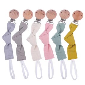 Pacifier Clip Manufacturer - High Quality Cotton Chain Dummy Holder for Infant