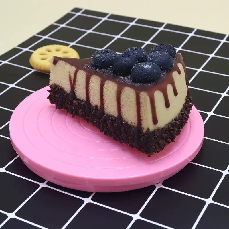 Cake Plate Manufacturer - 14cm Mini Eco-Friendly Plastic Non-Toxic for Fondant Decorating