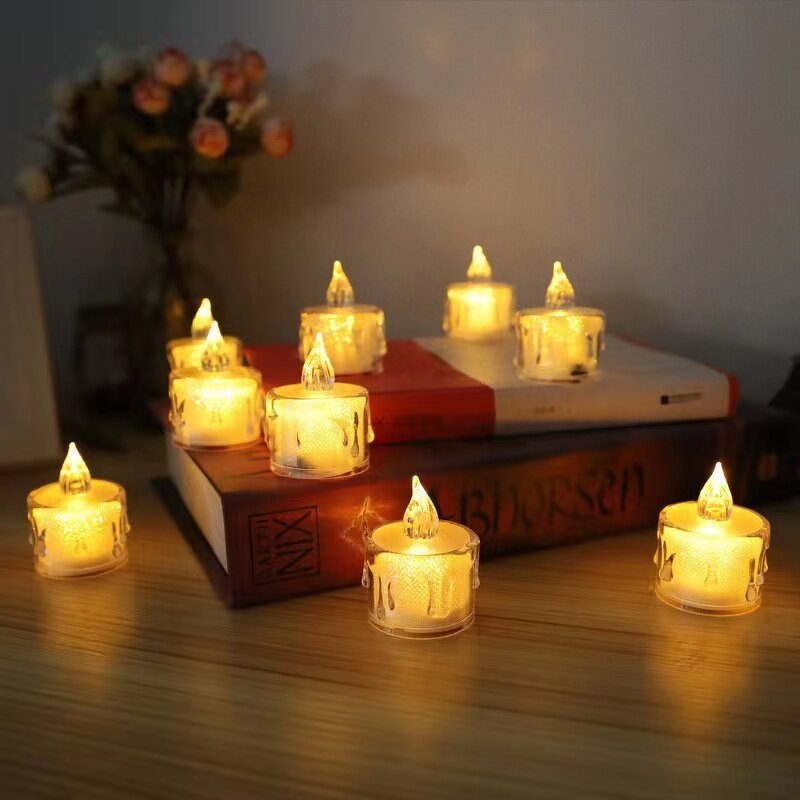 LED Candle Light Manufacturer - Colorful Flameless Heart Shaped Sweet Romantic for Party