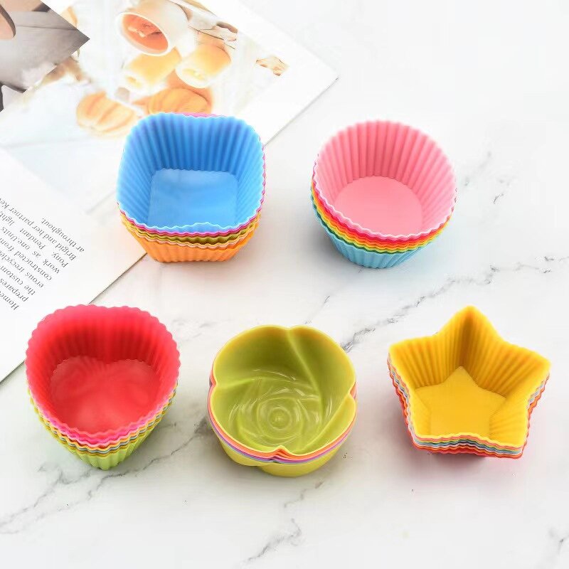Muffin Cup Manufacturer - Hot Sale Silicone Reusable Baking Cases