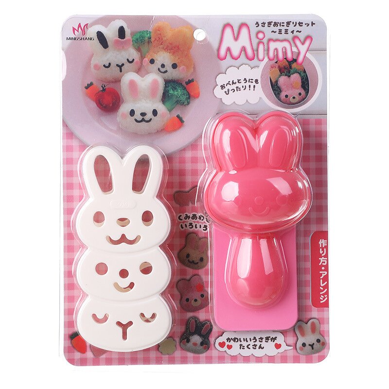 Rice Ball Mold Manufacturer - Cartoon Cute Bunny for Sushi Bento Seaweed
