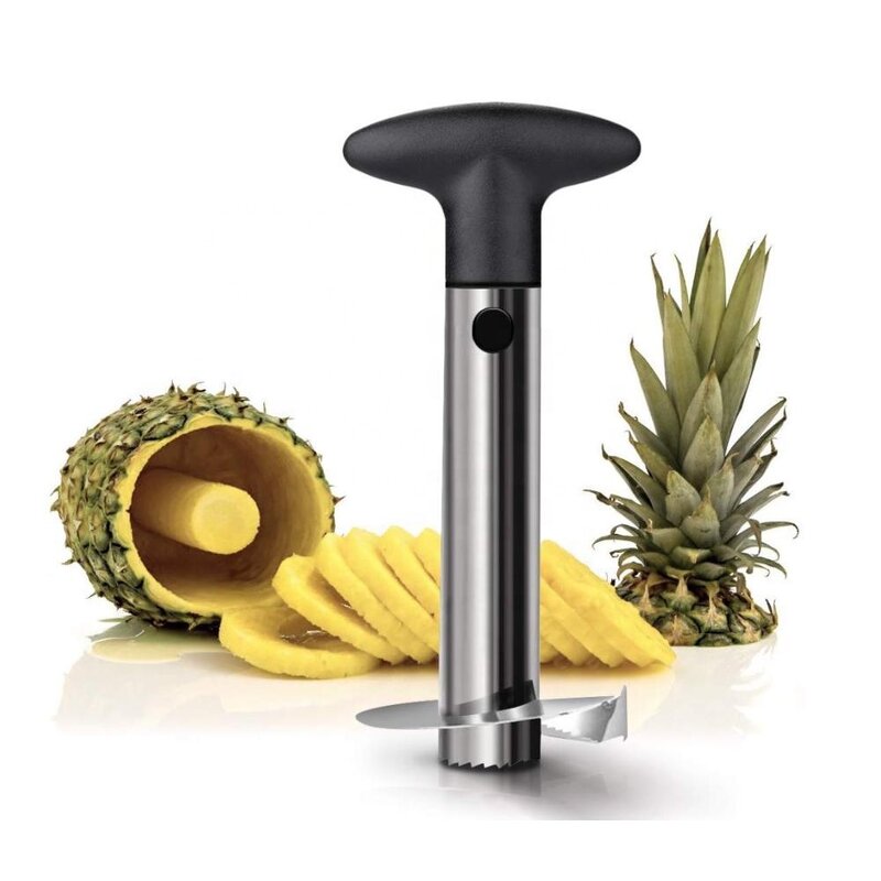 Pineapple Slicer Manufacturer - Hot Sale Stainless Steel Easy Corer Slicer Cutter Peeler
