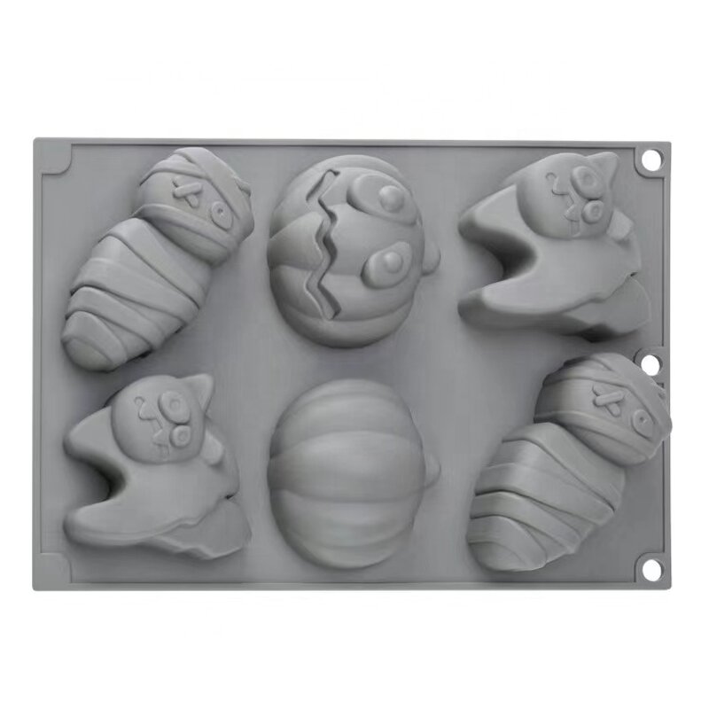 Baking Mold Manufacturer - DIY Halloween Silicone Pumpkin Wizard Hat Ghost Bat