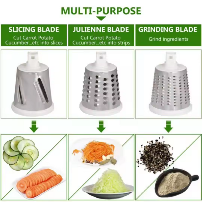 Vegetable Chopper Manufacturer - Fruit & Vegetable Tools Blender Shredders Multifunctional Cheese Grinder