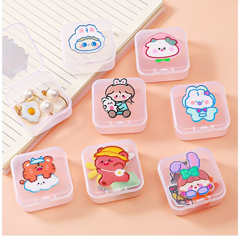 Jewelry Box Manufacturer - Cartoon for Girl Earrings Hair Accessories Plastic