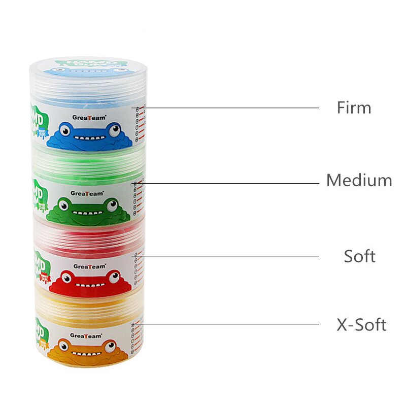 Putty Set Manufacturer - Set of 4 Silicone for Hand Exercise Therapy Stress Relief