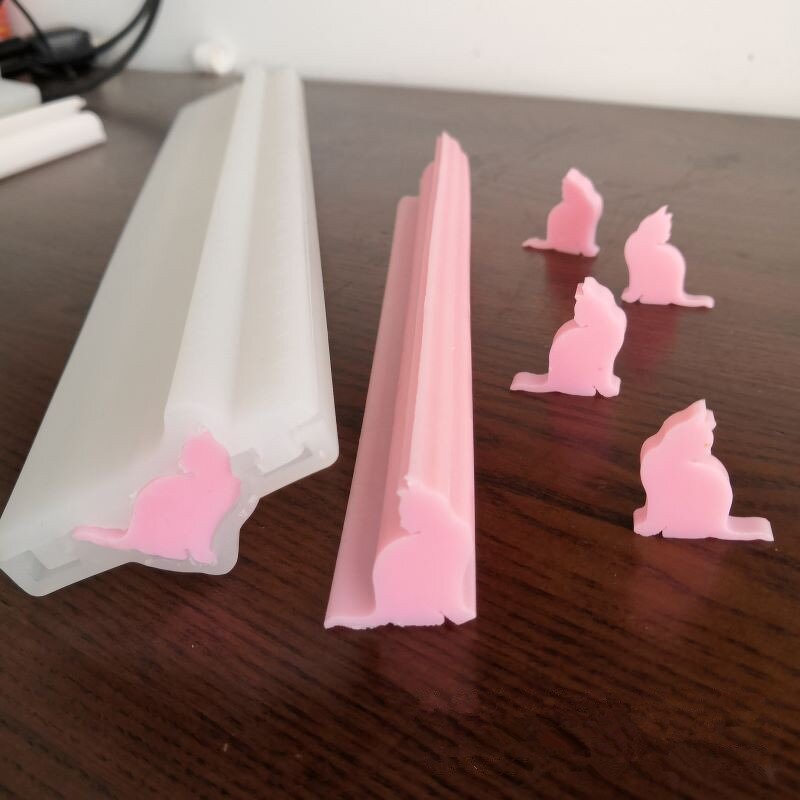 Soap Mold Manufacturer - Silicone Custom Long Tube Column Heart Star for Cake Tools