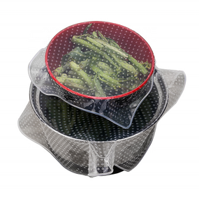 Cling Film Wrap Manufacturer - Soft Sticky Silicone Reusable Sealed Food Storage Cover