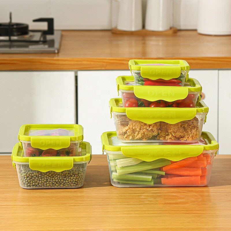 Food Storage Container Manufacturer - Stretch Lid Leak-Proof Magic Crisper Vacuum