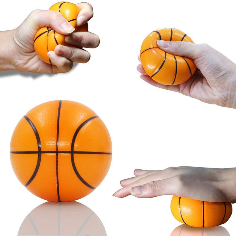 Stress Ball Manufacturer - Cute Customized Logo Foam Toy Round Shape Pu Foam Basket Football