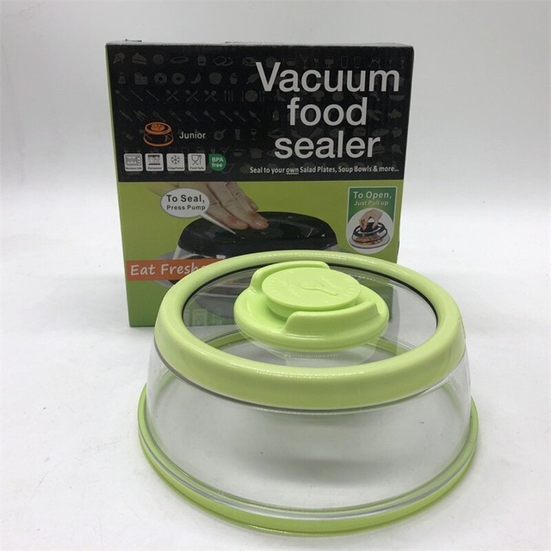 Food Sealer Container Manufacturer - Vacuum Press Fresh Universal Plate Platter Lid Cover