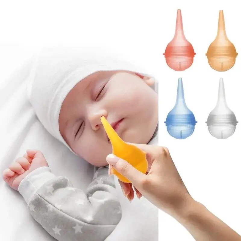 Nasal Aspirator Manufacturer - Safety Baby Vacuum Suction Kit with Soft Silicone Nozzle Hand Squeeze