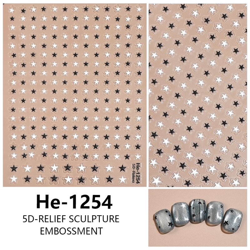 3D Floral UV Gel Stickers - Wholesale Luxury Custom Design Semi Cured Sheet