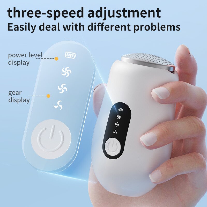 Baby Nasal Aspirator - 9 Suction Level Rechargeable 3 Silicone Tips Music Tool