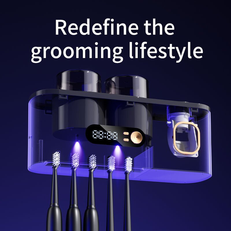 Portable Juice Maker - Digital Display Heating 50W 12 Grinding Teeth Travel Cup