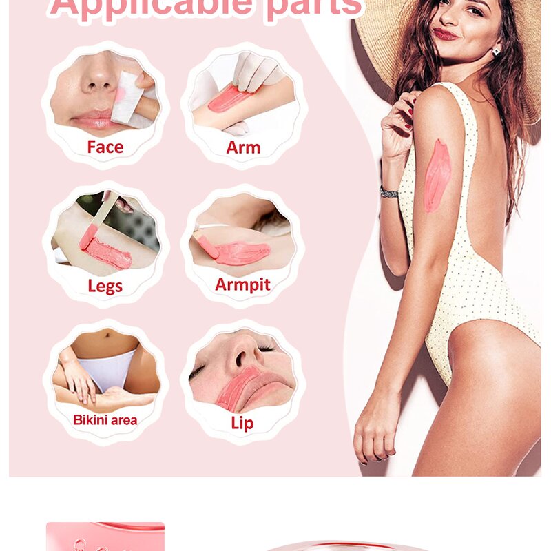 400CC Silicone Wax Warmer - Newest Foldable Bowl Electric Melting Pot Salon Kit