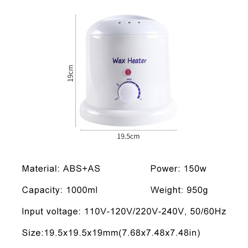 3 in 1 Wax Heater - Wholesale 1000cc Depilatory Melting Hair Removal Machine