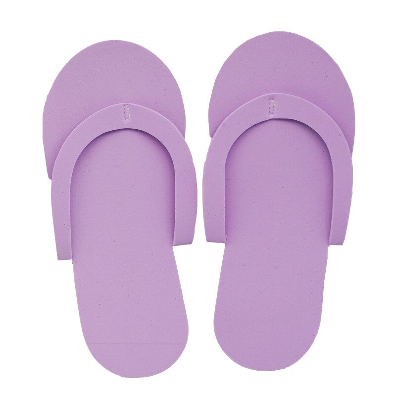 Disposable Spa Slippers - Pedicure Flip Flop Foam for Salon Bath Shower Gift