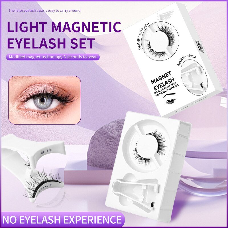 Quantum Magnetic Lashes - Easy to Wear No Glue No Eyeliner with Applicator Tool