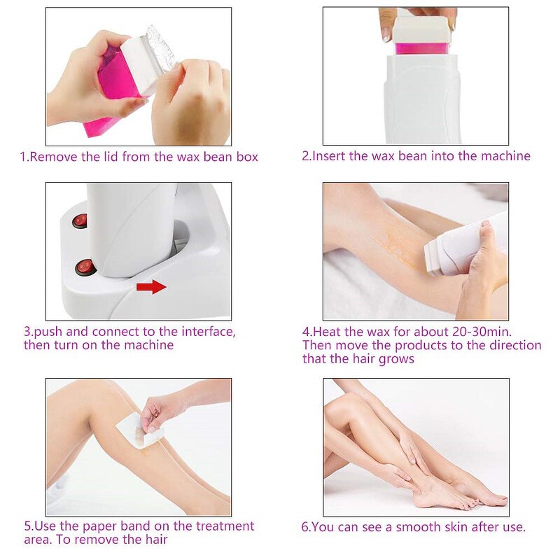 Double Roll on Wax Heater - Hot Selling Electric Hair Removal Machine for Salon