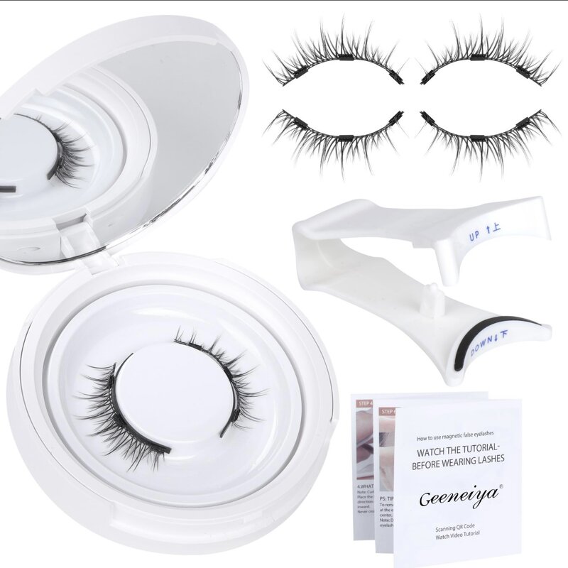 Quantum Magnetic Lashes - Easy to Wear No Glue No Eyeliner with Applicator Tool