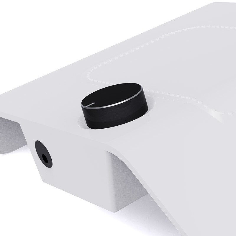 40W Nail Vacuum Cleaner - 858-11 Adjustable Speed Single Fan Desktop Machine