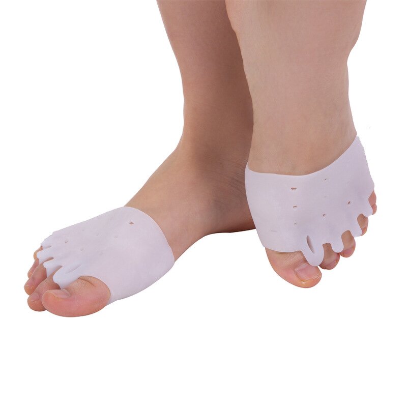 Gel Toe Separator - Breathable Shock Absorption Hallux Valgus 5 Toes Spacers