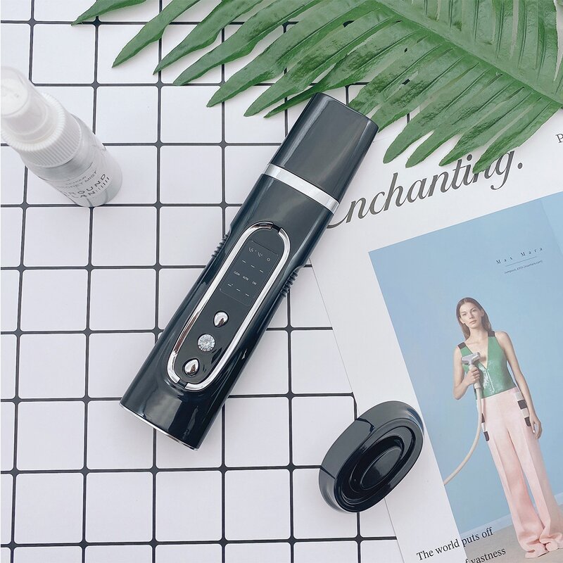 Ultrasonic Skin Scrubber - Hand Held Waterproof Facial Cleansing Pore Deep Cleaner