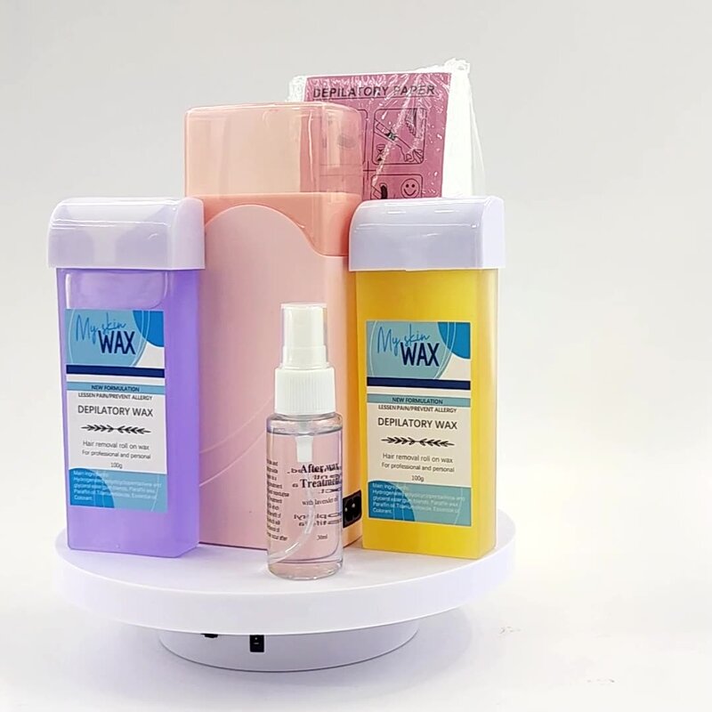 40W Handheld Wax Heater - Single-Stick 100ML Wax Block Melting Hair Removal Tool