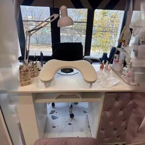 U Shape Nail Arm Rest - Luxury Brand Foldable Leather Manicure Hand Pillow