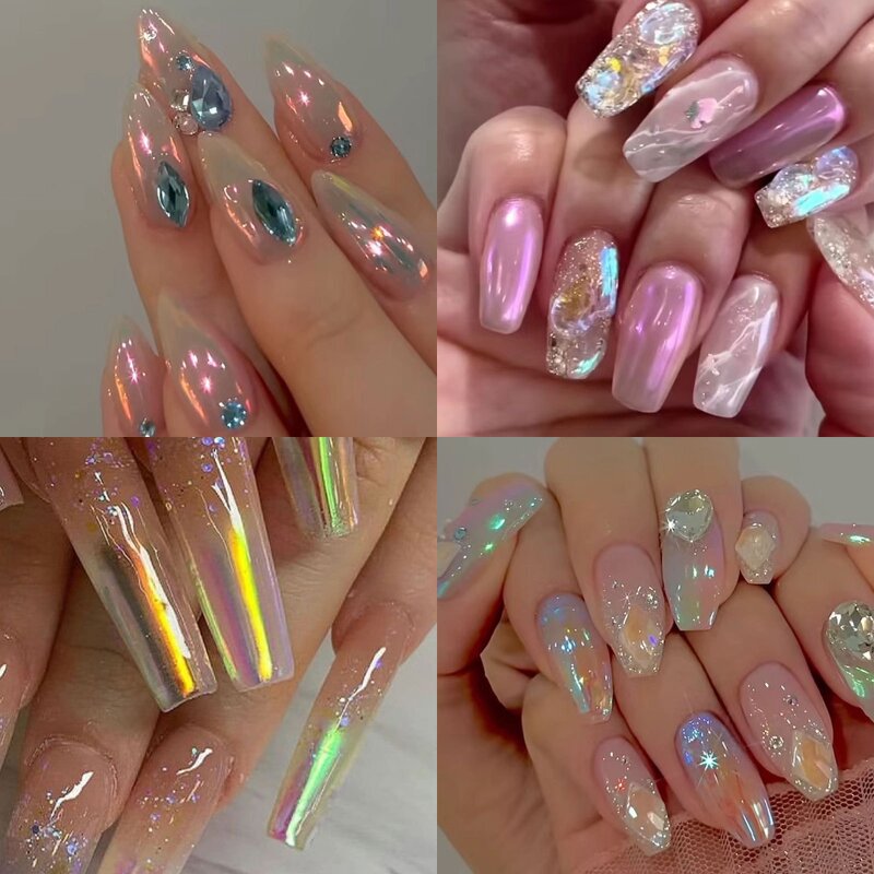 Mirror Chrome Powder - Hot Selling Colorful Gold Silver Magic Liquid Nail Art