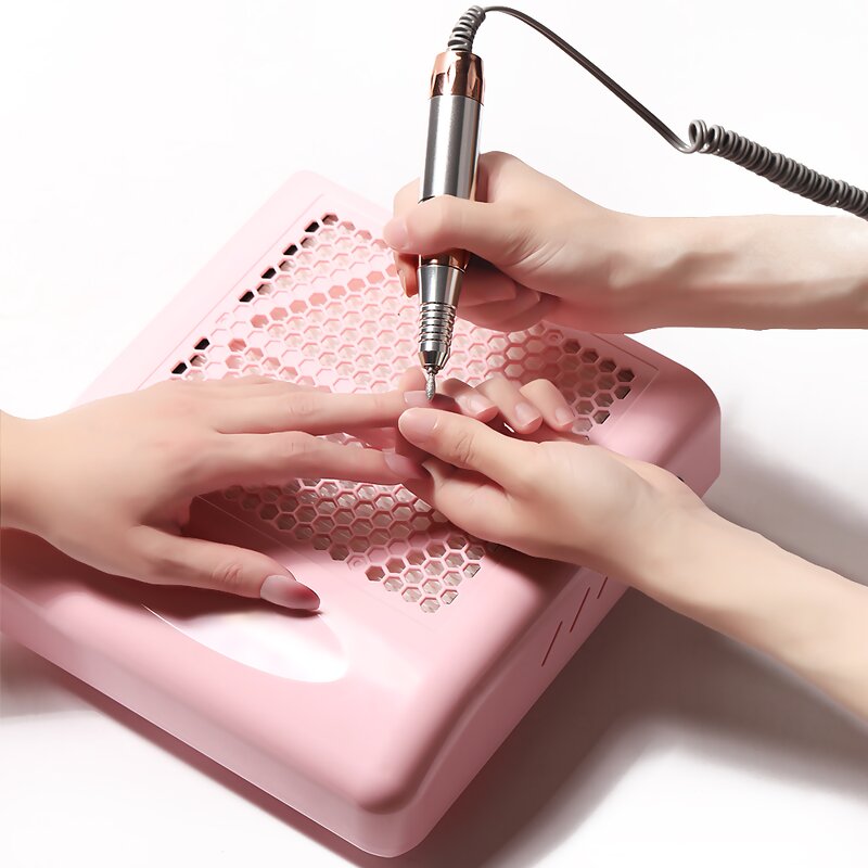 Nail Dust Collector - New Design 80W Powerful Functional Vacuum Machine for Salon