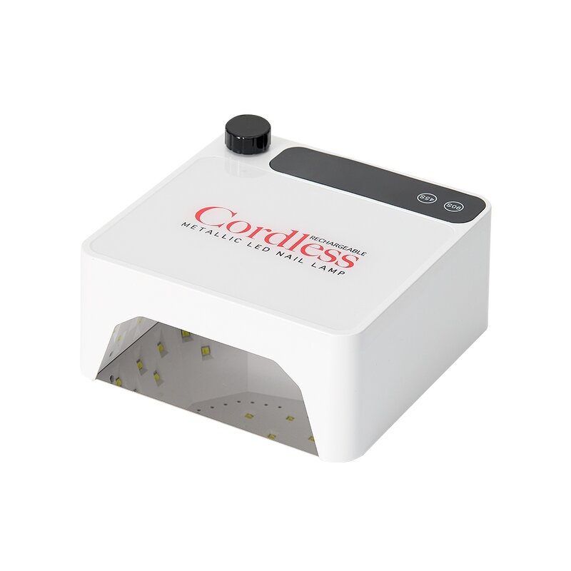 86W UV LED Nail Lamp - 2025 Professional Rechargeable Portable with Steel Tray