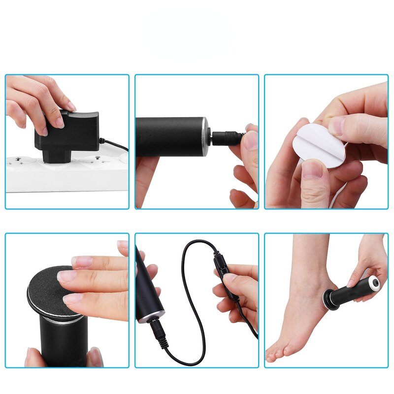 Electric Foot Callus Remover - New Style Professional Pedicure Foot File Tool