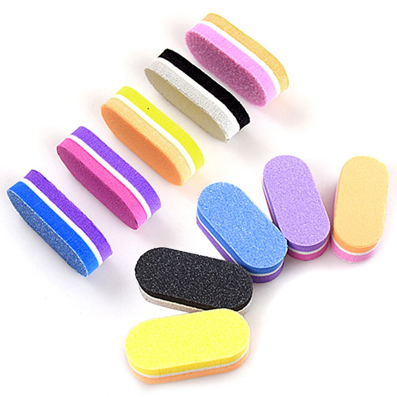 Mini Nail File Buffer - Professional Double-sided Design Custom Logo Manicure Tool