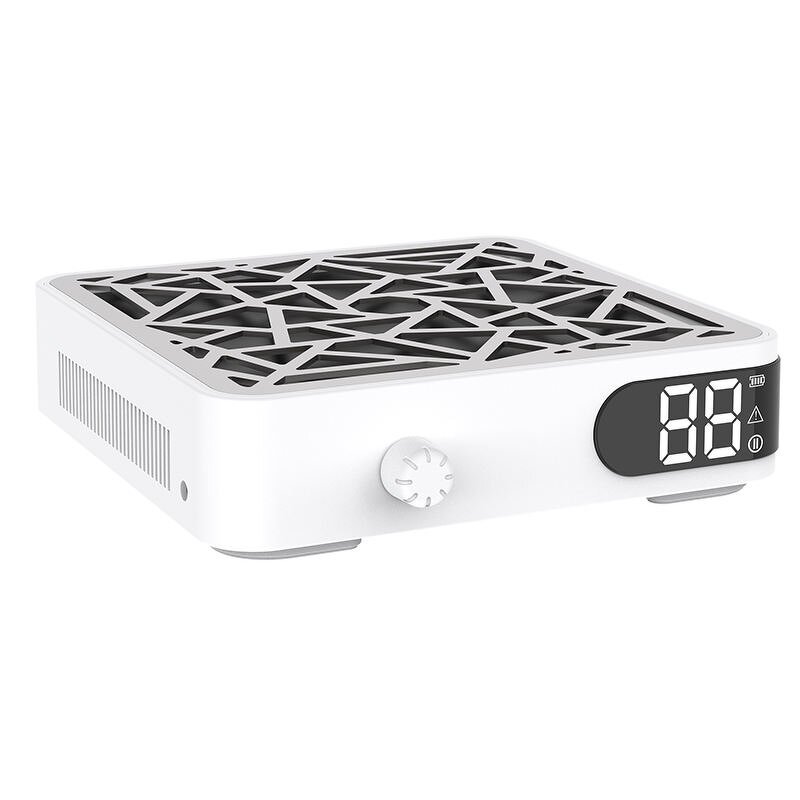 48W Nail Vacuum Cleaner - Professional Large LCD Display Strong Dust Collector