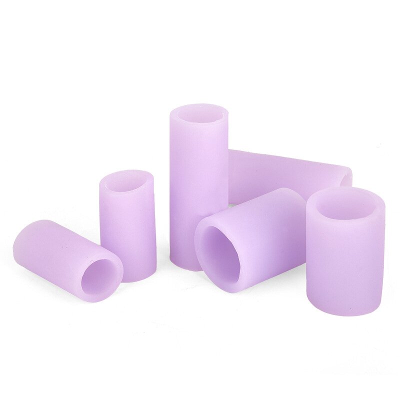 Gel Toe Sleeves - Silicone Soft Football Toe Protector Women Men Foot Care