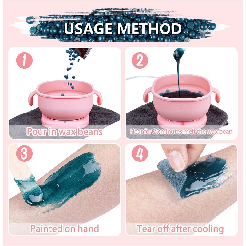 Mini Silicone Wax Pot - Portable 400ml Capacity Melting Machine Heater