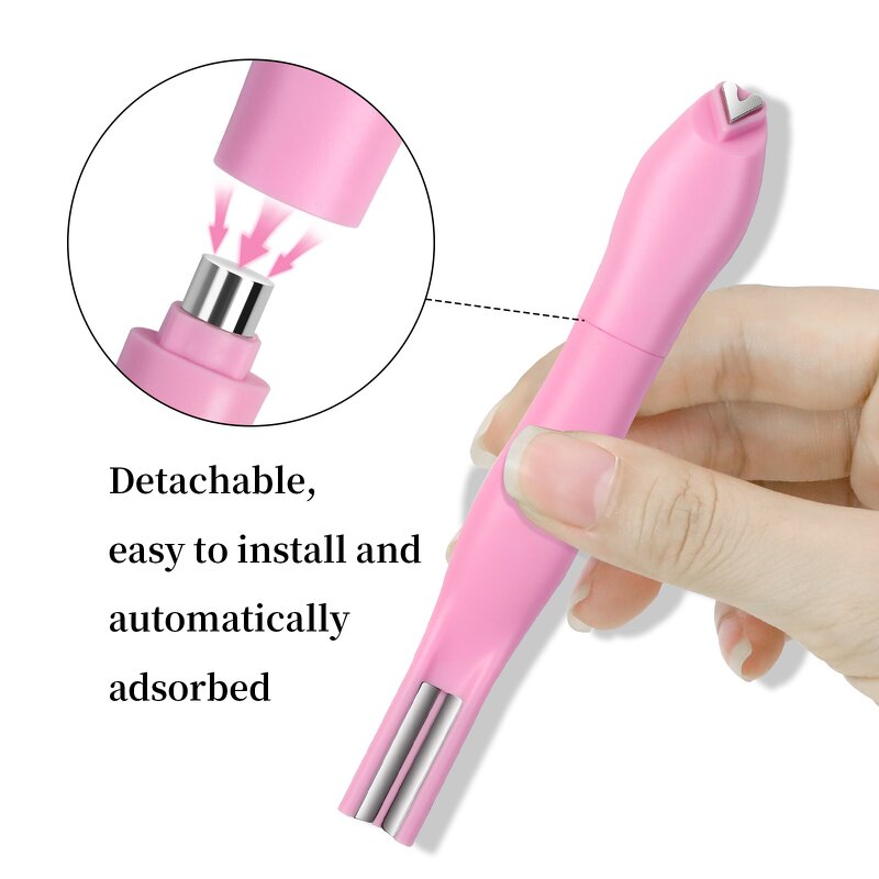 3 in 1 Cat Eye Magnet - Double-head Magic Stick French Line Nail Art Tool