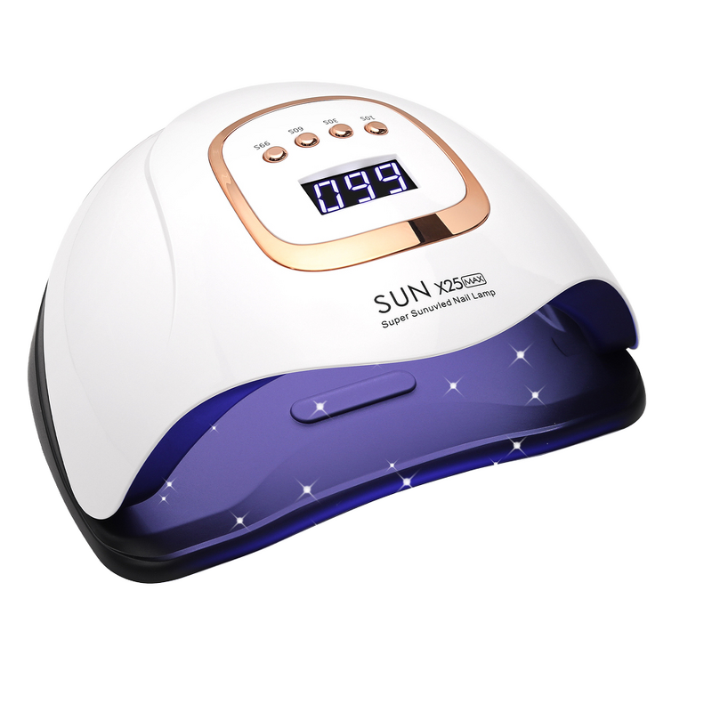 LED Nail Curing Lamp - SUN X25 380W Powerful Drying Light for All Gel Polish